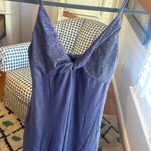 Vix paulahermanny blue Marie long dress